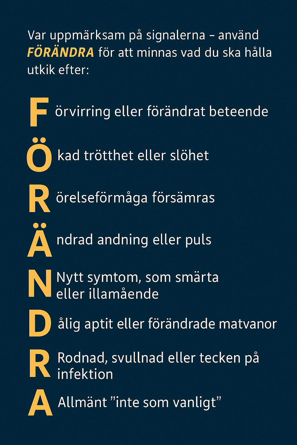 FÖRÄNDRA