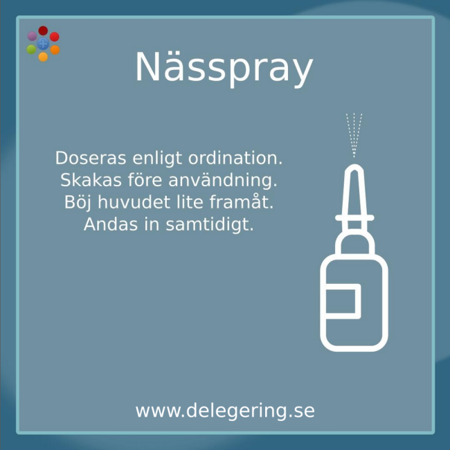Information om nässpray